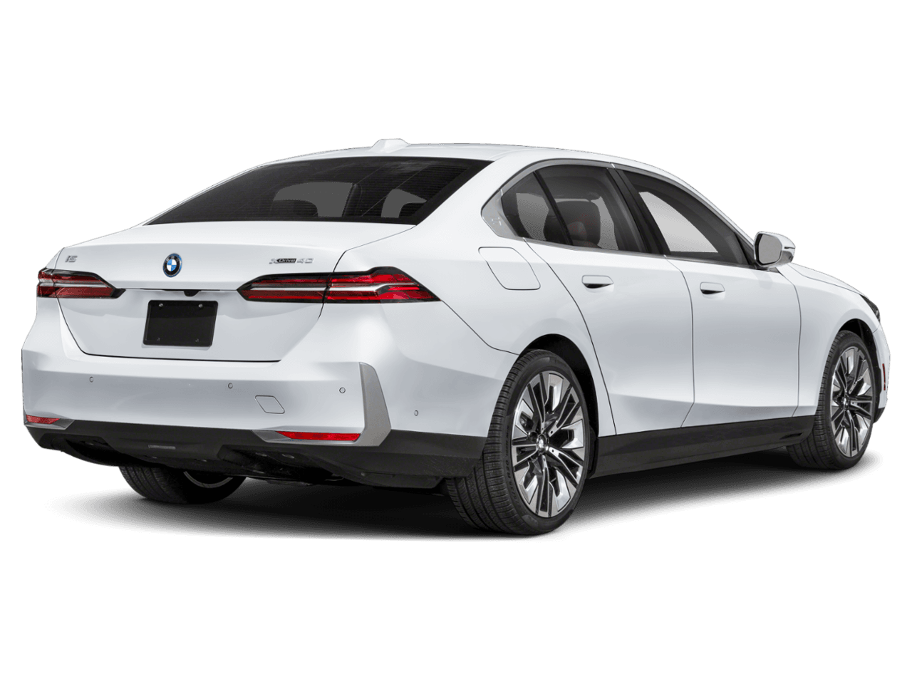 2026 BMW i5 xDrive40 - Rear 3/4, facing to the right