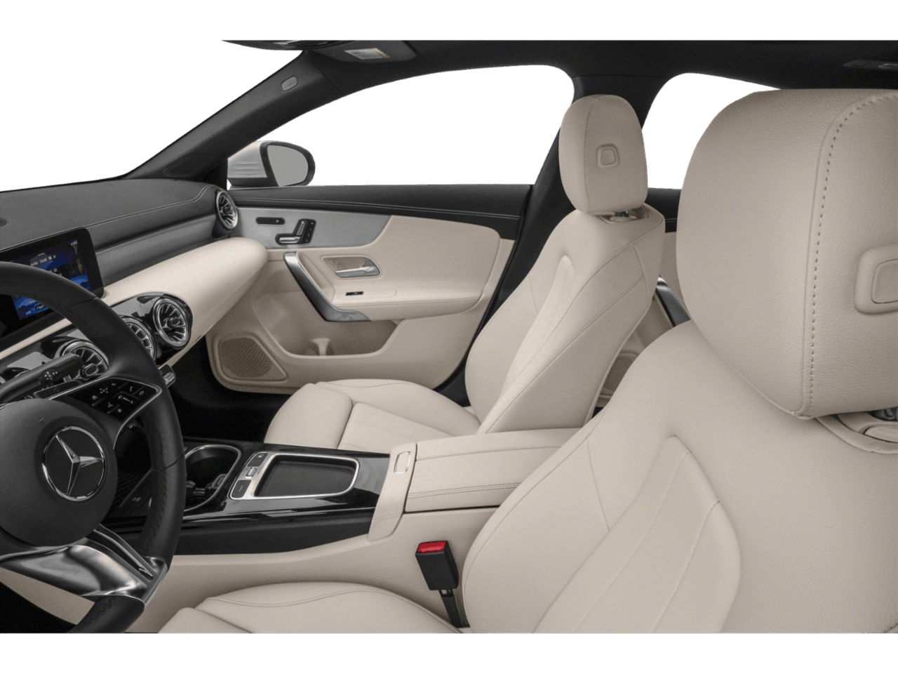 2026 Mercedes-Benz CLA CLA 250 - Interior Driver's Side with Door Open, Front Seat Feature