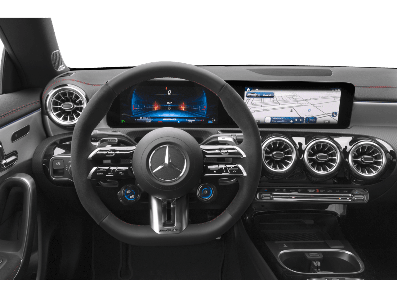 2026 Mercedes-Benz CLA AMG CLA 45 - Interior Drivers Dash