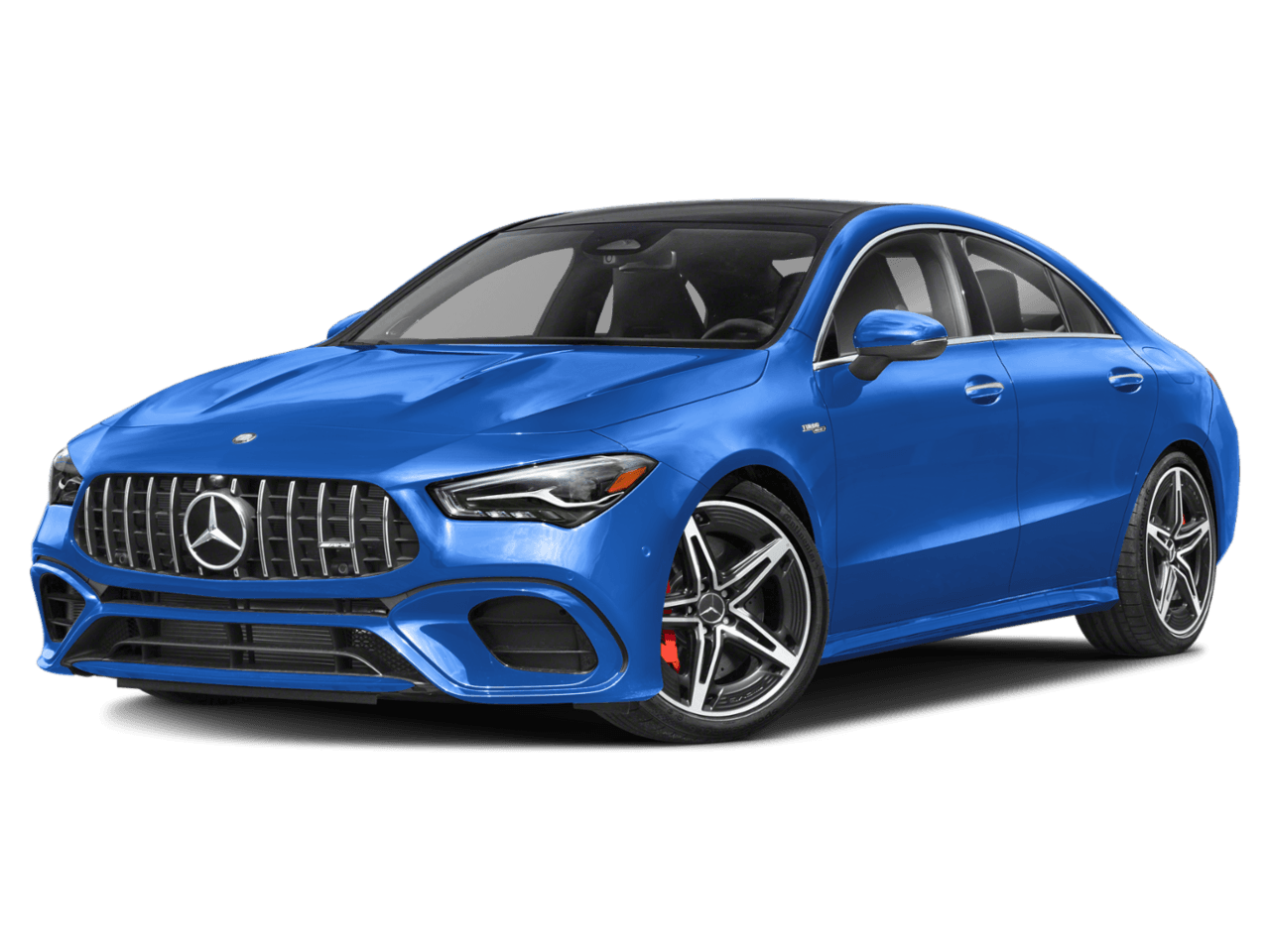 2026 Mercedes-Benz CLA AMG CLA 45 - Front 3/4, facing to the left