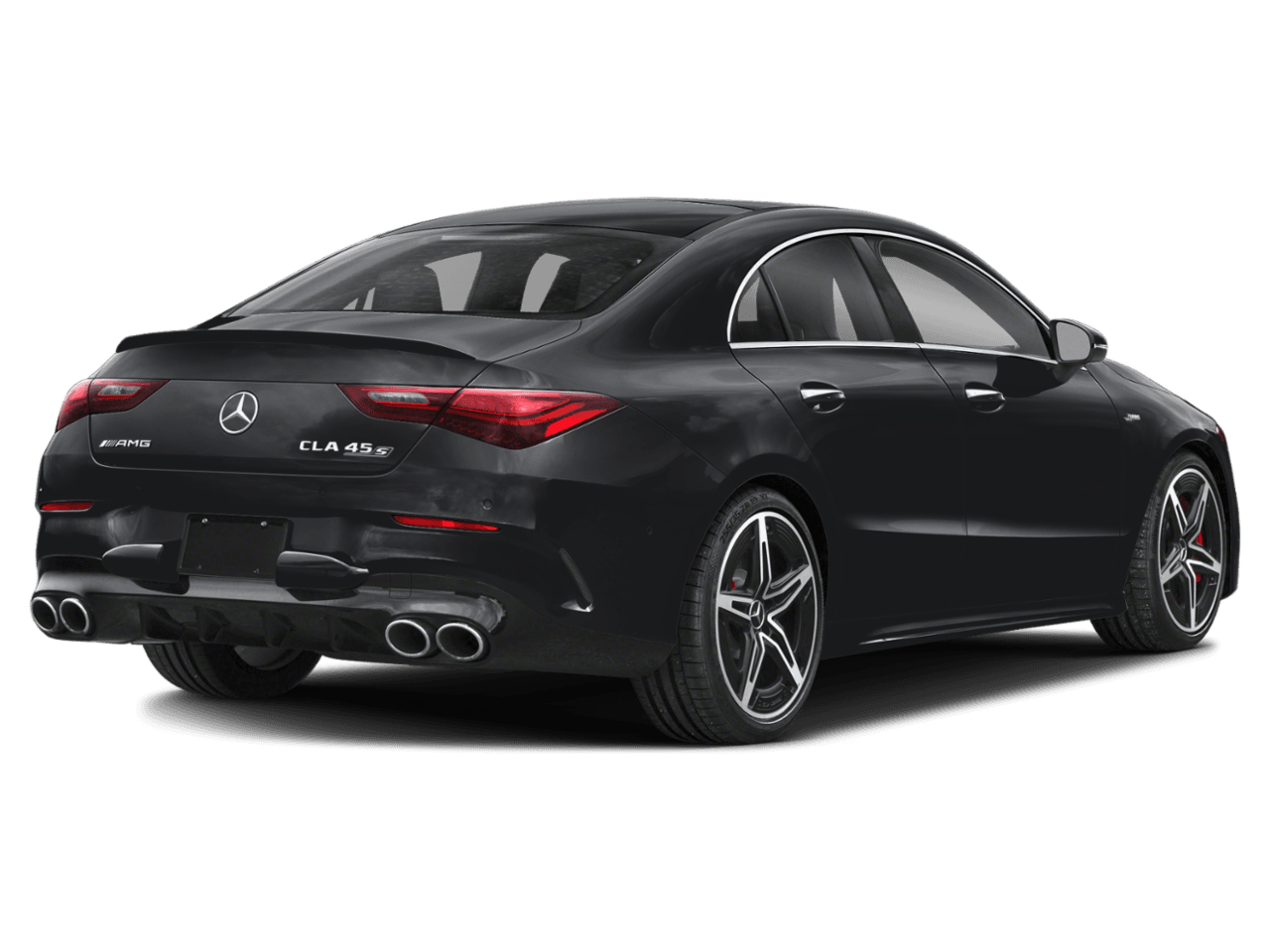 2026 Mercedes-Benz CLA AMG CLA 45 - Rear 3/4, facing to the right