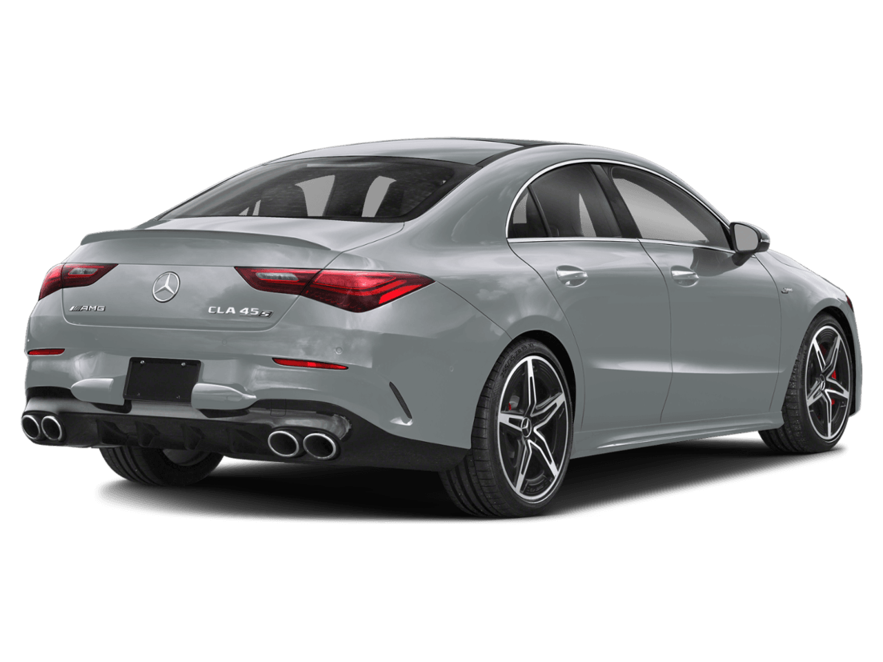 2026 Mercedes-Benz CLA AMG CLA 45 - Rear 3/4, facing to the right