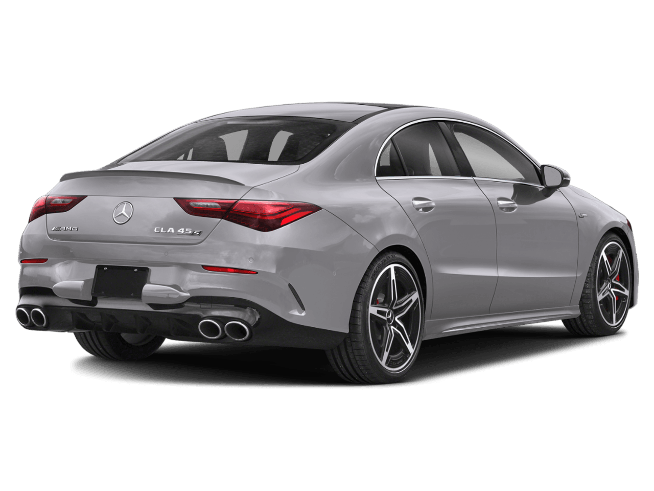 2026 Mercedes-Benz CLA AMG CLA 45 - Rear 3/4, facing to the right