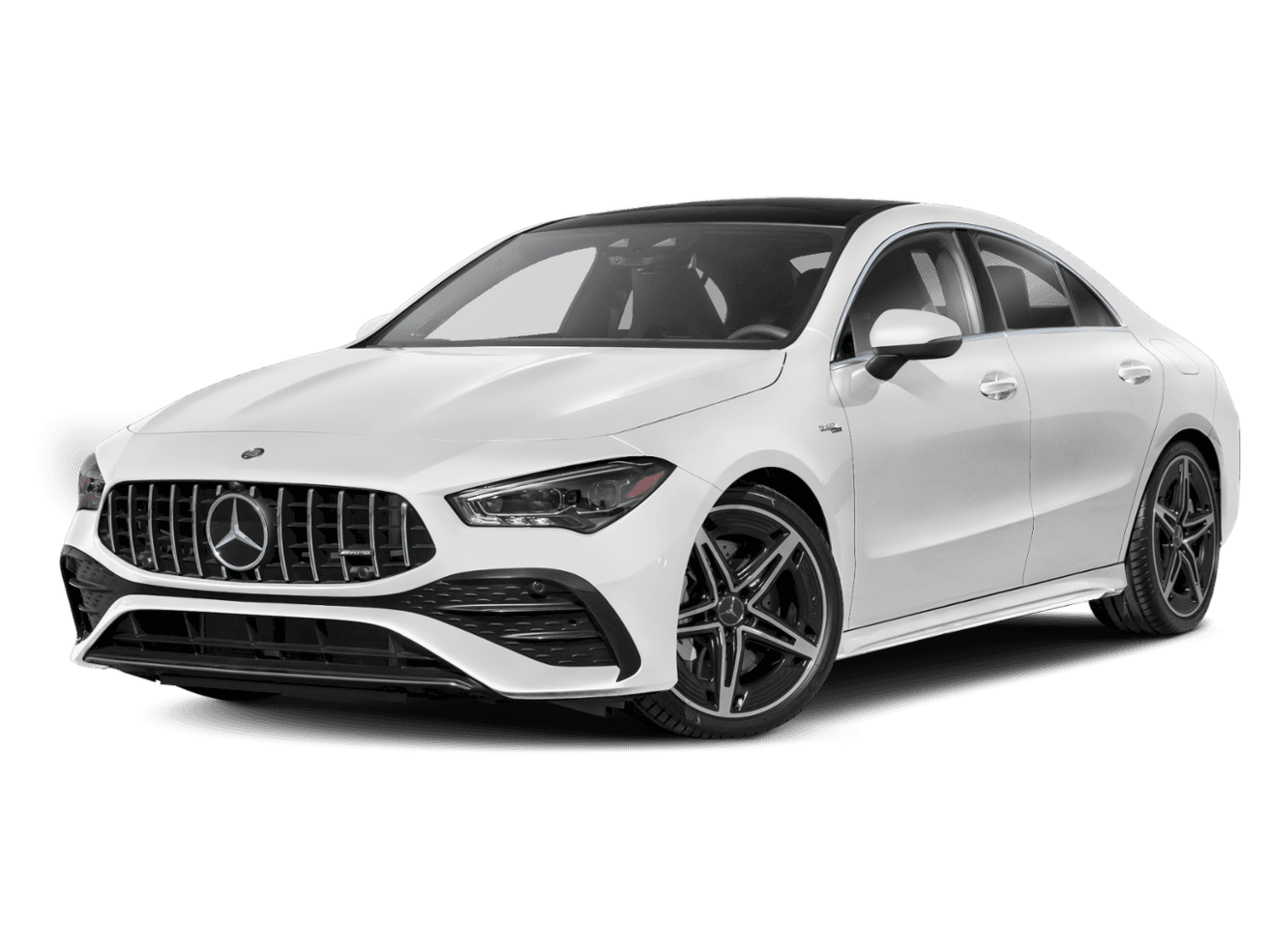 2026 Mercedes-Benz CLA AMG CLA 35 - Front 3/4, facing to the left