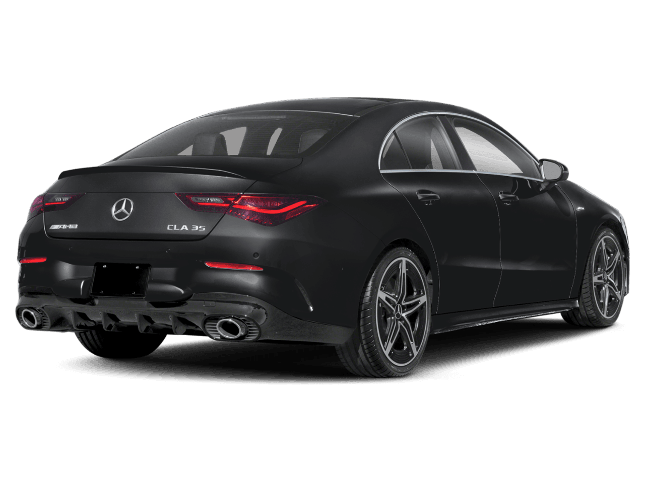 2026 Mercedes-Benz CLA AMG CLA 35 - Rear 3/4, facing to the right