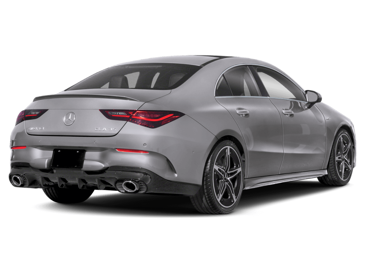 2026 Mercedes-Benz CLA AMG CLA 35 - Rear 3/4, facing to the right