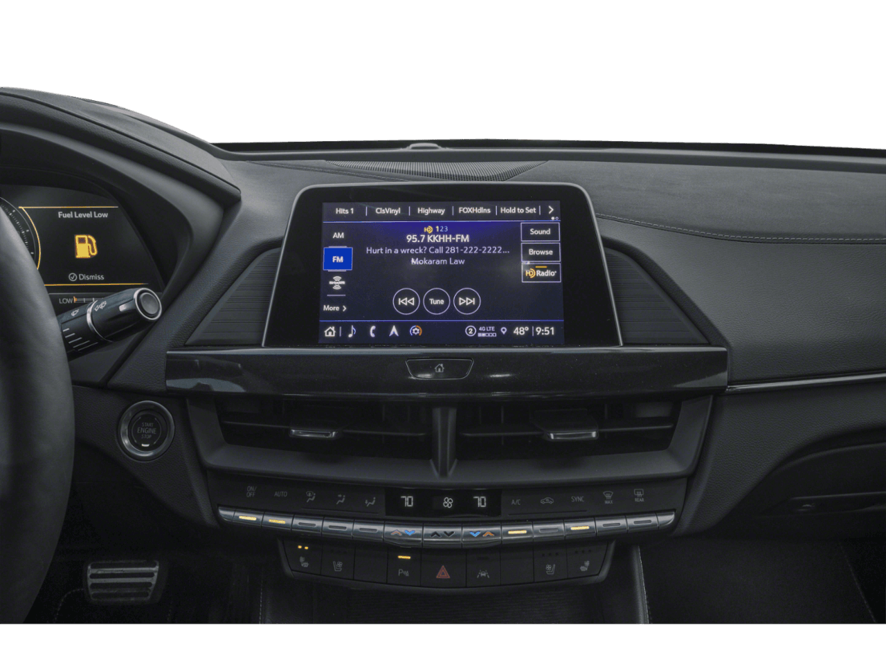 2026 Cadillac CT4-V Blackwing - Interior Stereo System