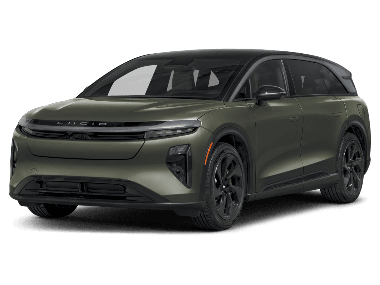 2026 Lucid Gravity Dream Edition - Front 3/4, facing to the left