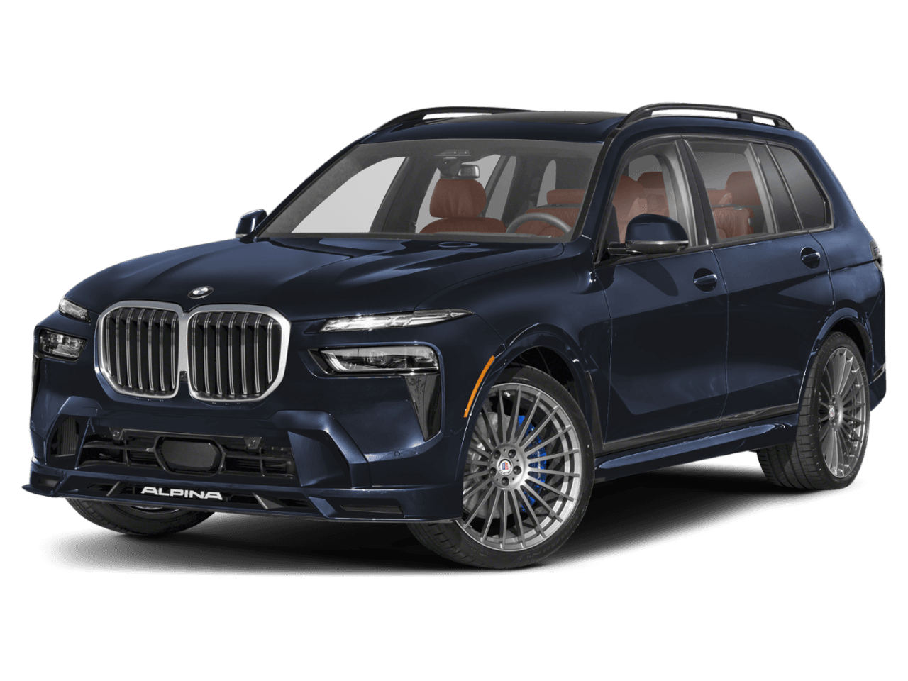 2026 BMW X7 ALPINA XB7 - Front 3/4, facing to the left
