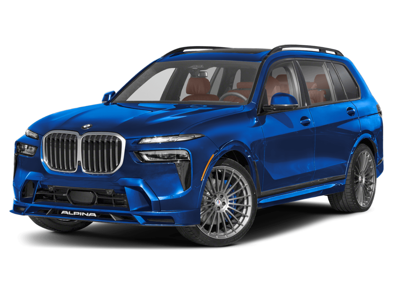 2026 BMW X7 ALPINA XB7 - Front 3/4, facing to the left
