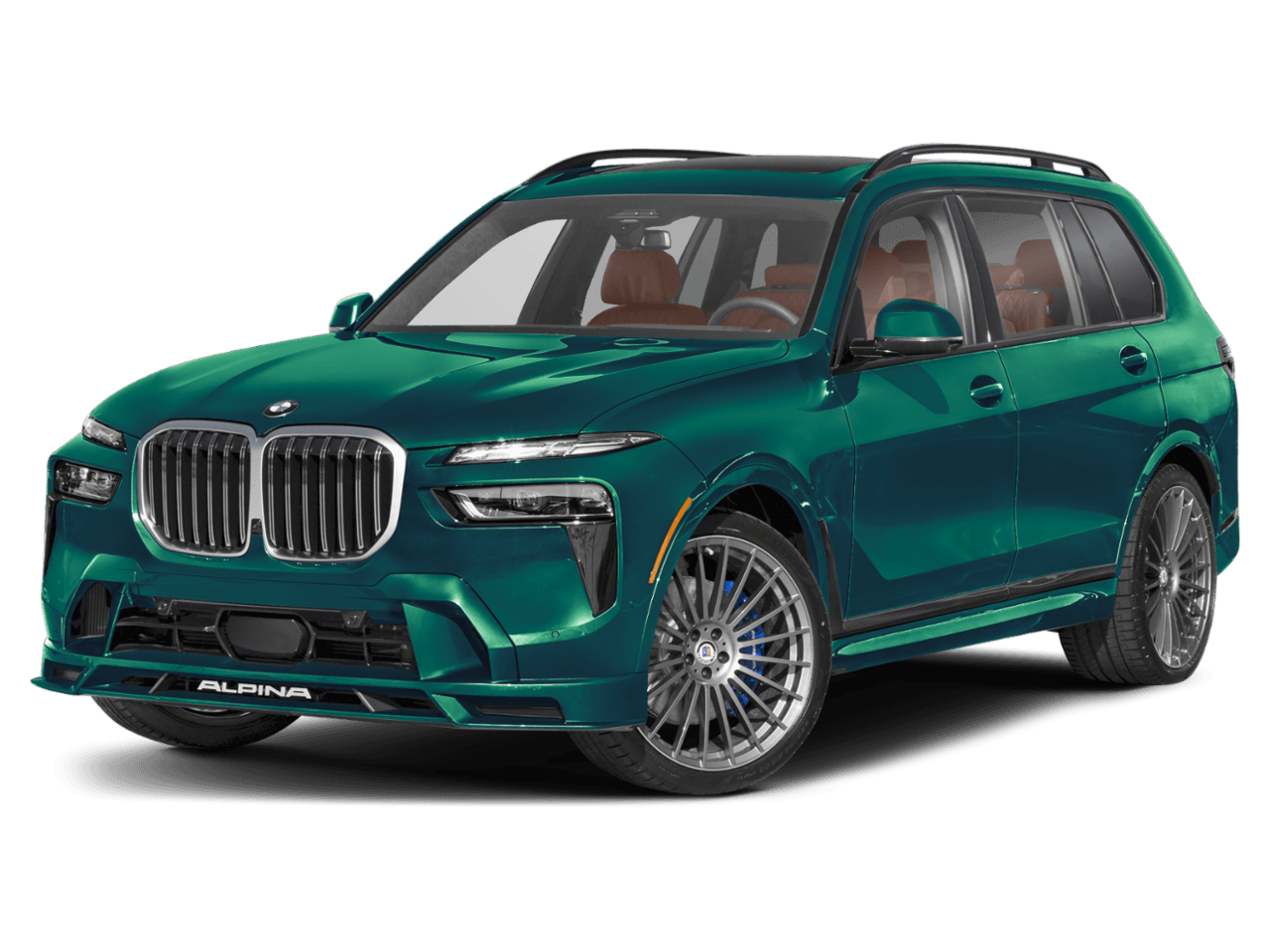 2026 BMW X7 ALPINA XB7 - Front 3/4, facing to the left