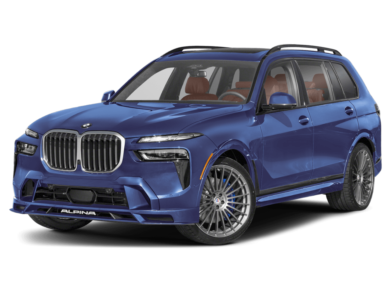 2026 BMW X7 ALPINA XB7 - Front 3/4, facing to the left
