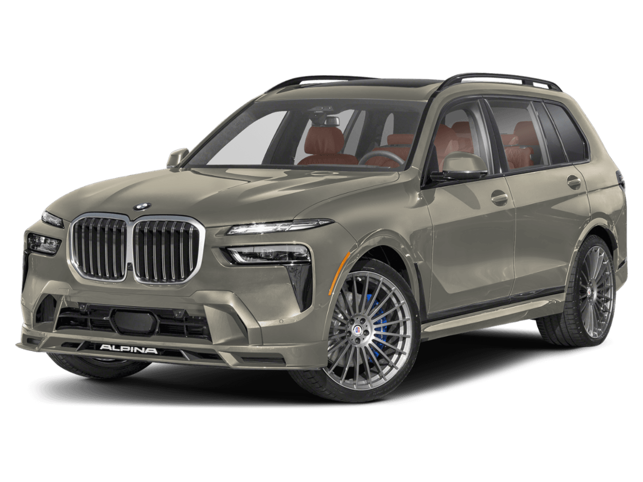 2026 BMW X7 ALPINA XB7 - Front 3/4, facing to the left