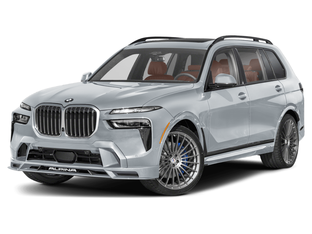 2026 BMW X7 ALPINA XB7 - Front 3/4, facing to the left