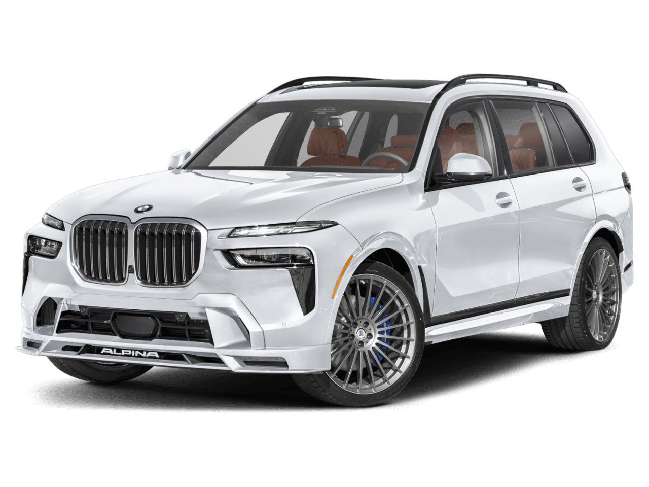 2026 BMW X7 ALPINA XB7 - Front 3/4, facing to the left