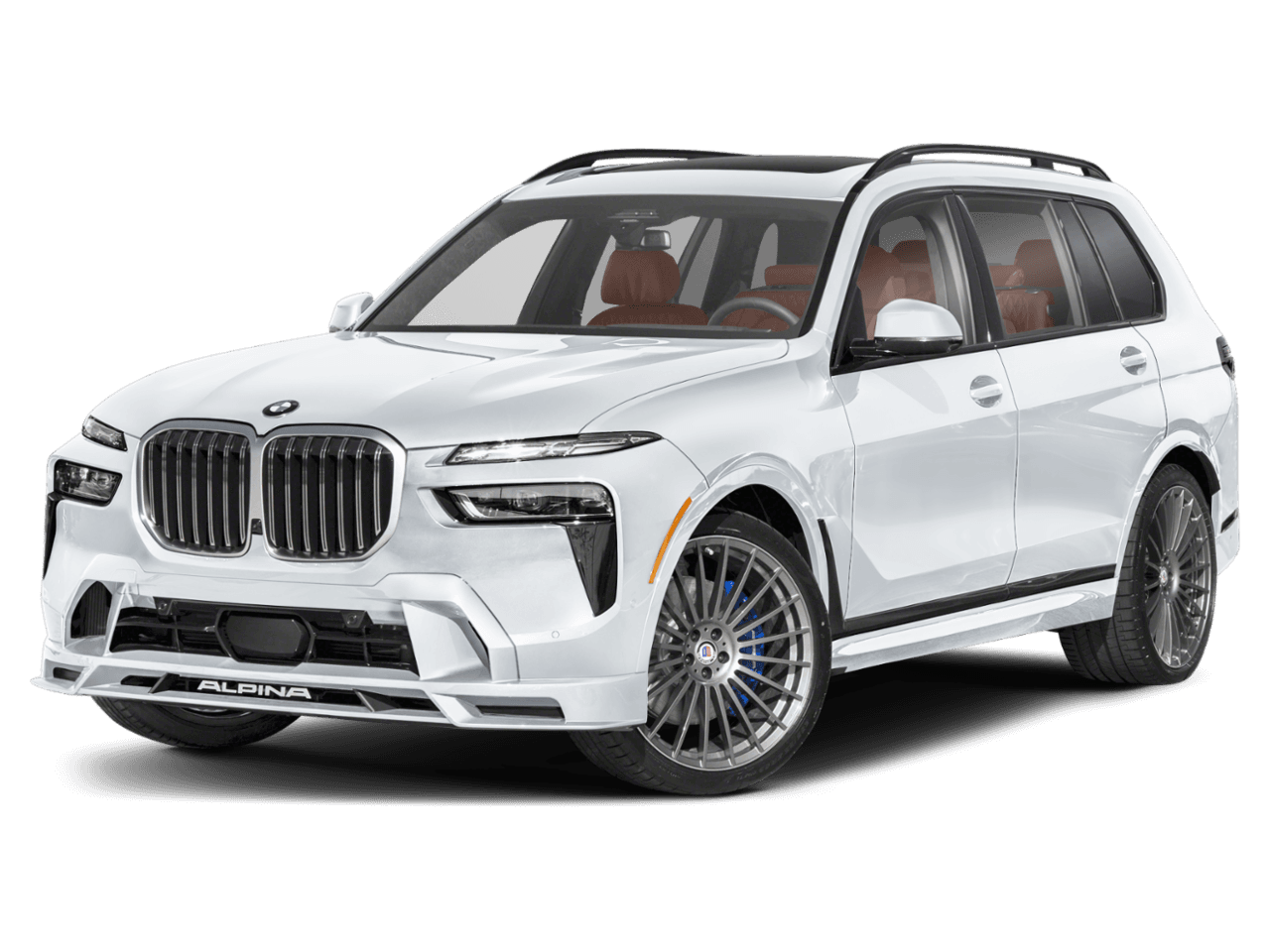 2026 BMW X7 ALPINA XB7 - Front 3/4, facing to the left