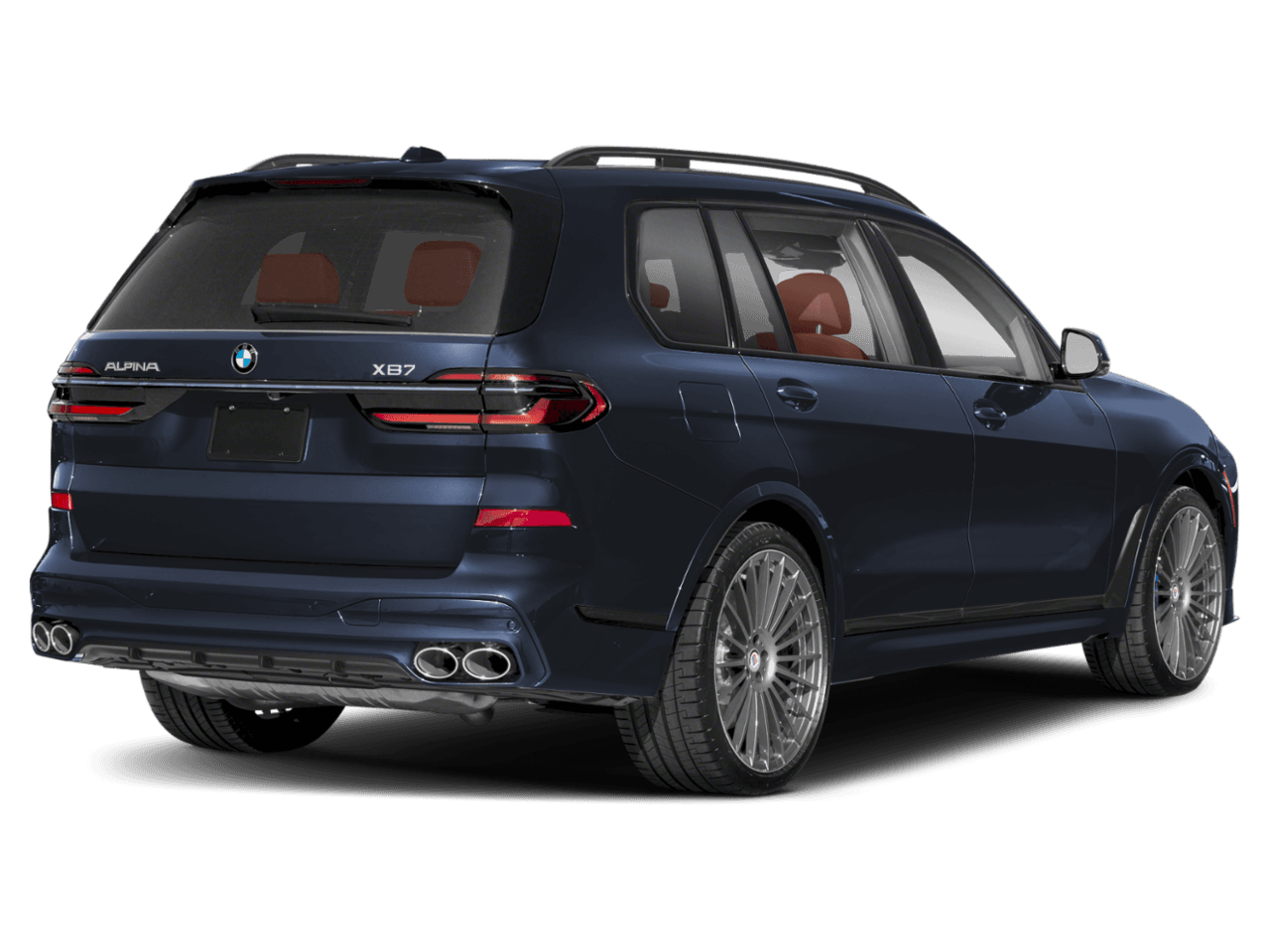 2026 BMW X7 ALPINA XB7 - Rear 3/4, facing to the right