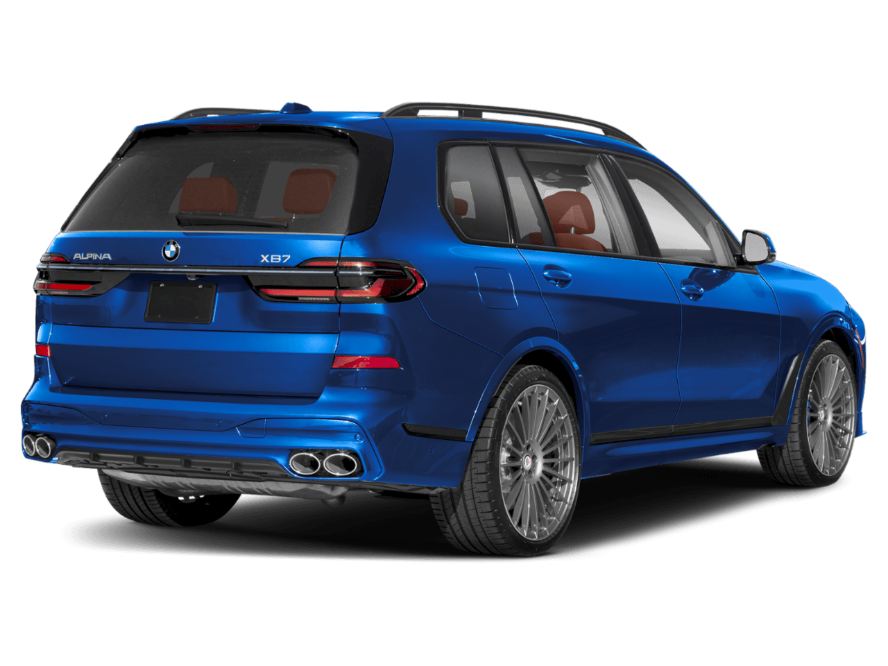 2026 BMW X7 ALPINA XB7 - Rear 3/4, facing to the right