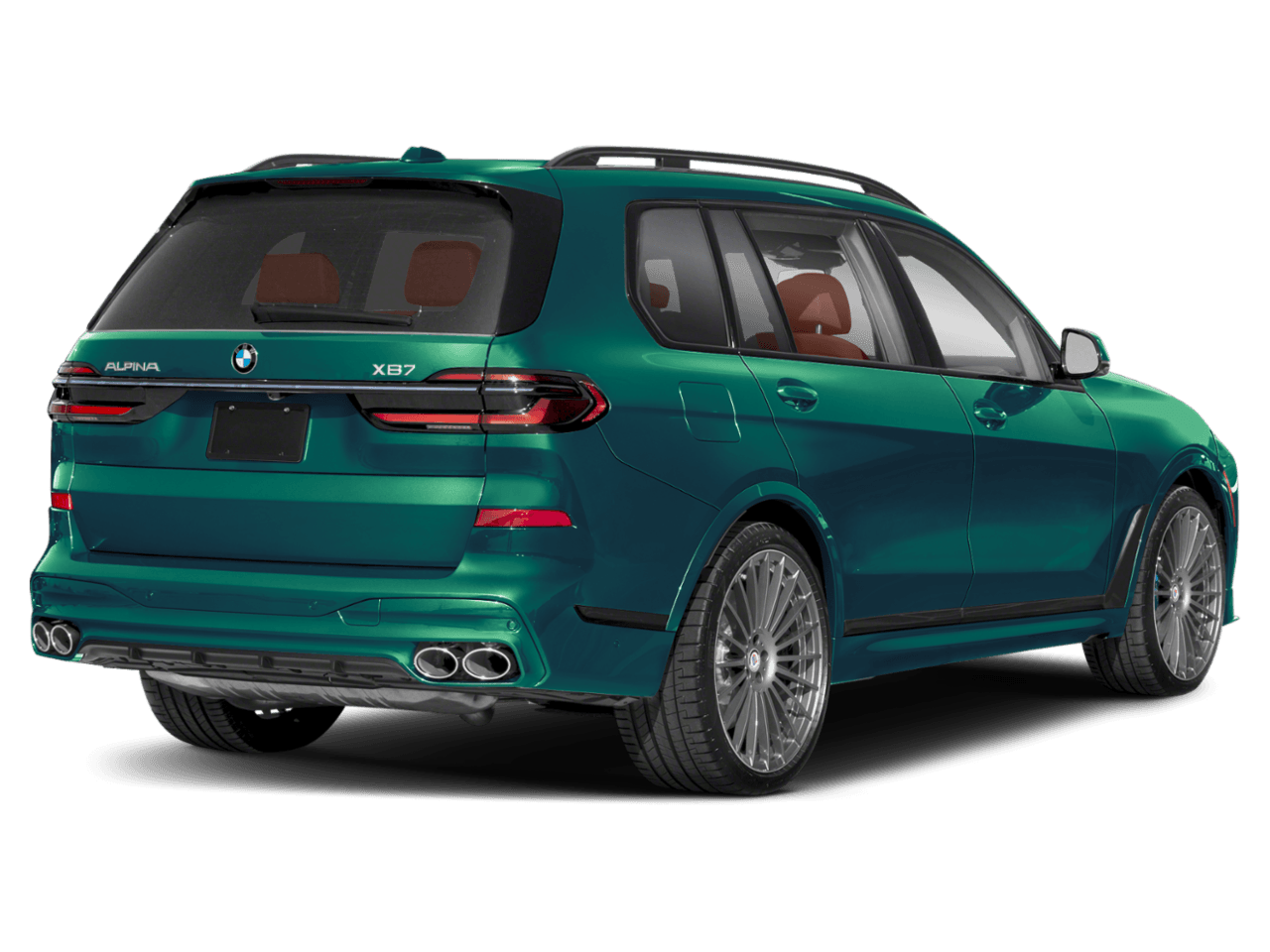 2026 BMW X7 ALPINA XB7 - Rear 3/4, facing to the right