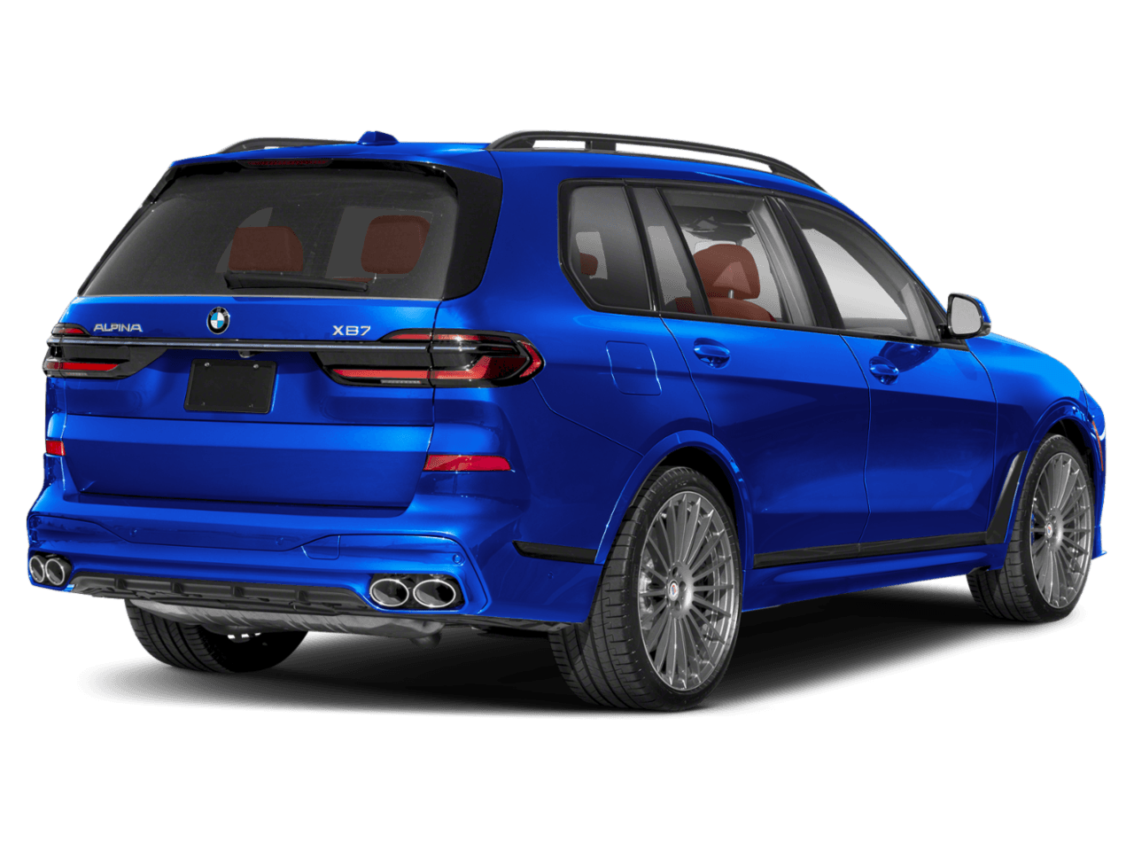 2026 BMW X7 ALPINA XB7 - Rear 3/4, facing to the right