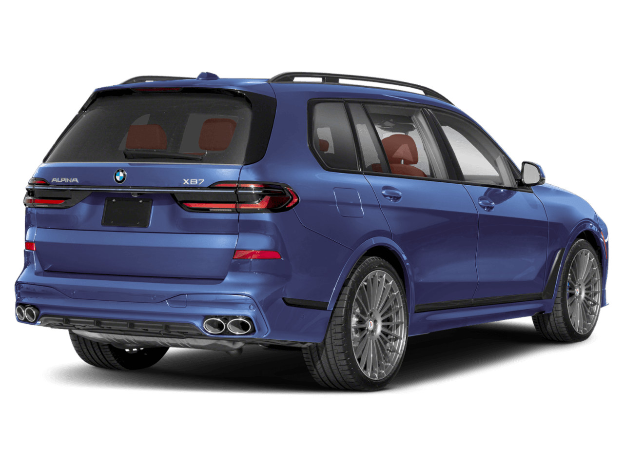 2026 BMW X7 ALPINA XB7 - Rear 3/4, facing to the right