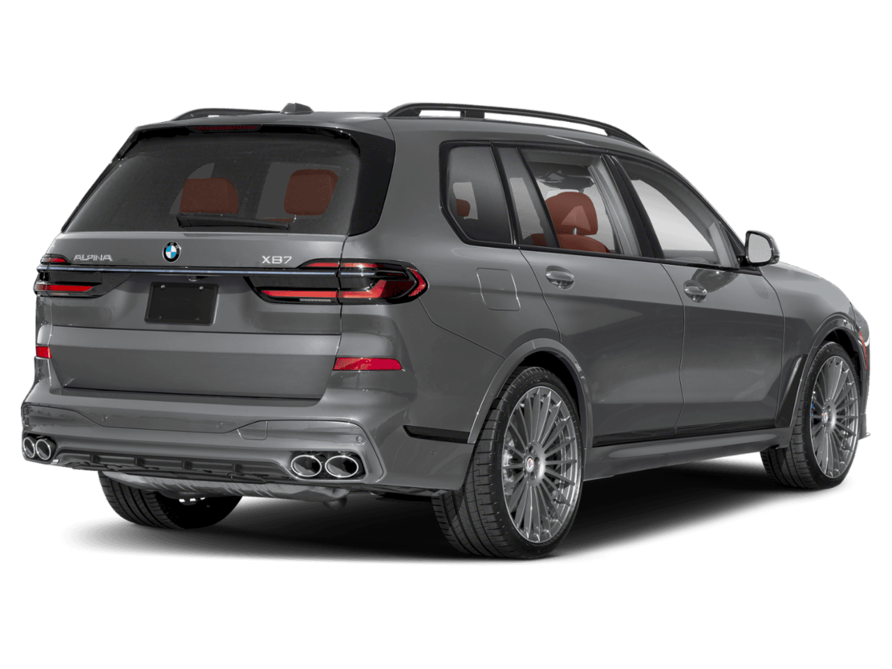 2026 BMW X7 ALPINA XB7 - Rear 3/4, facing to the right