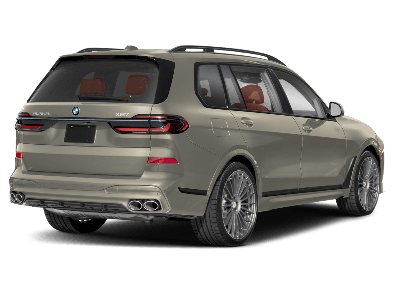 2026 BMW X7 ALPINA XB7 - Rear 3/4, facing to the right
