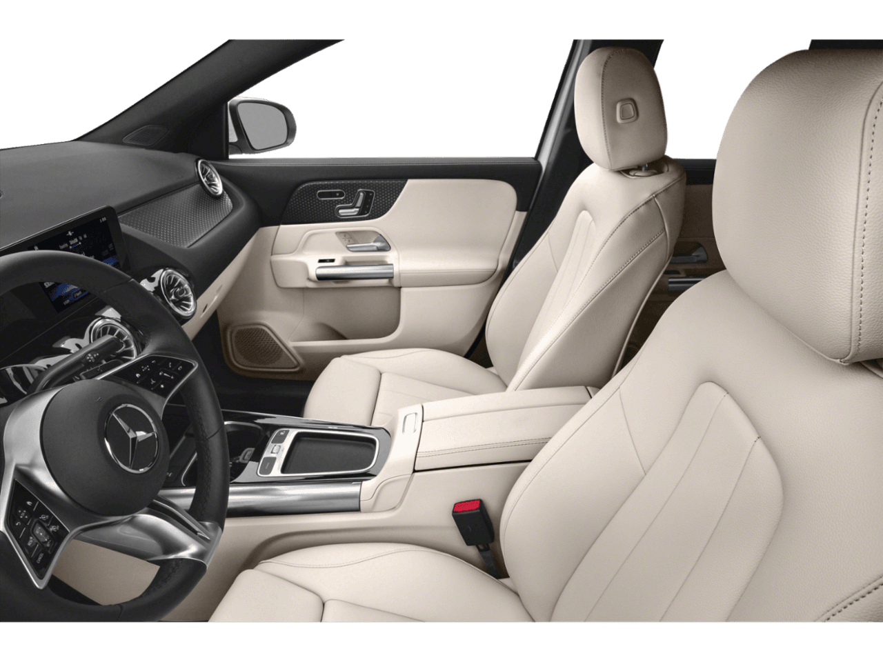 2026 Mercedes-Benz GLA GLA 250 - Interior Driver's Side with Door Open, Front Seat Feature