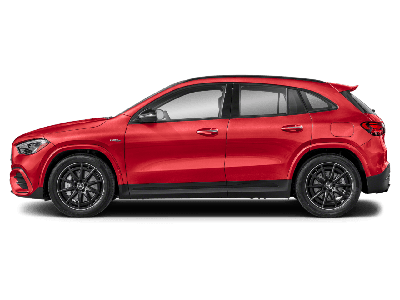 2026 Mercedes-Benz GLA AMG GLA 35 - Profile, facing to the left