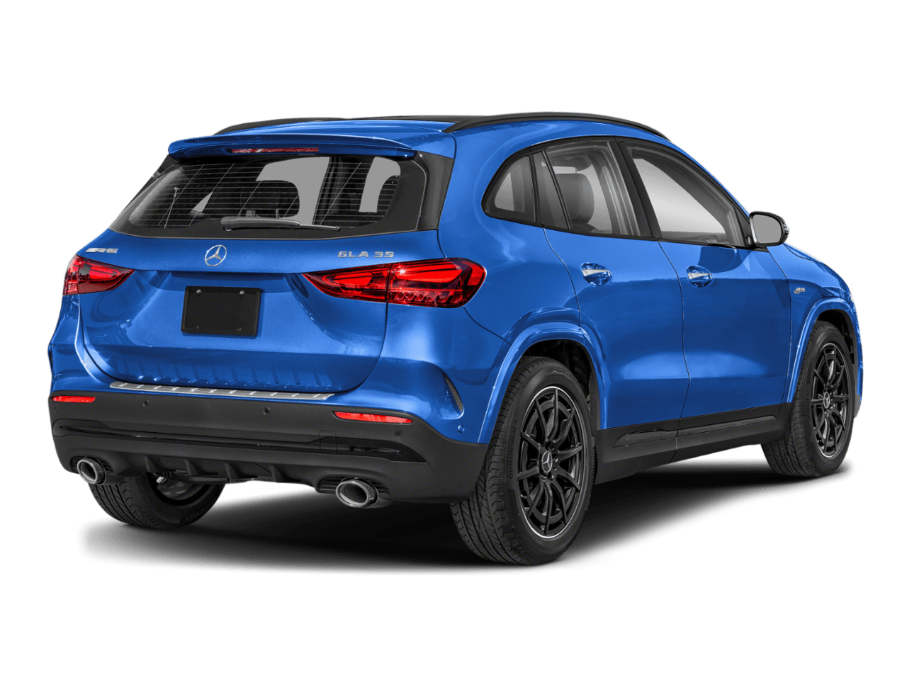 2026 Mercedes-Benz GLA AMG GLA 35 - Rear 3/4, facing to the right