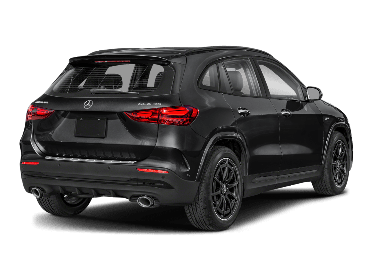 2026 Mercedes-Benz GLA AMG GLA 35 - Rear 3/4, facing to the right