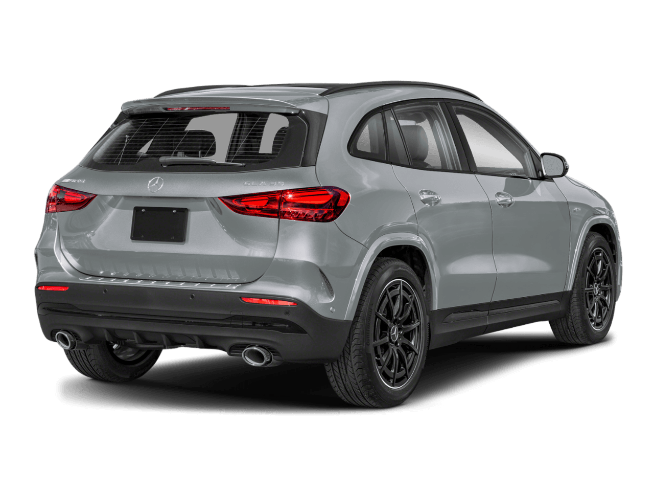 2026 Mercedes-Benz GLA AMG GLA 35 - Rear 3/4, facing to the right