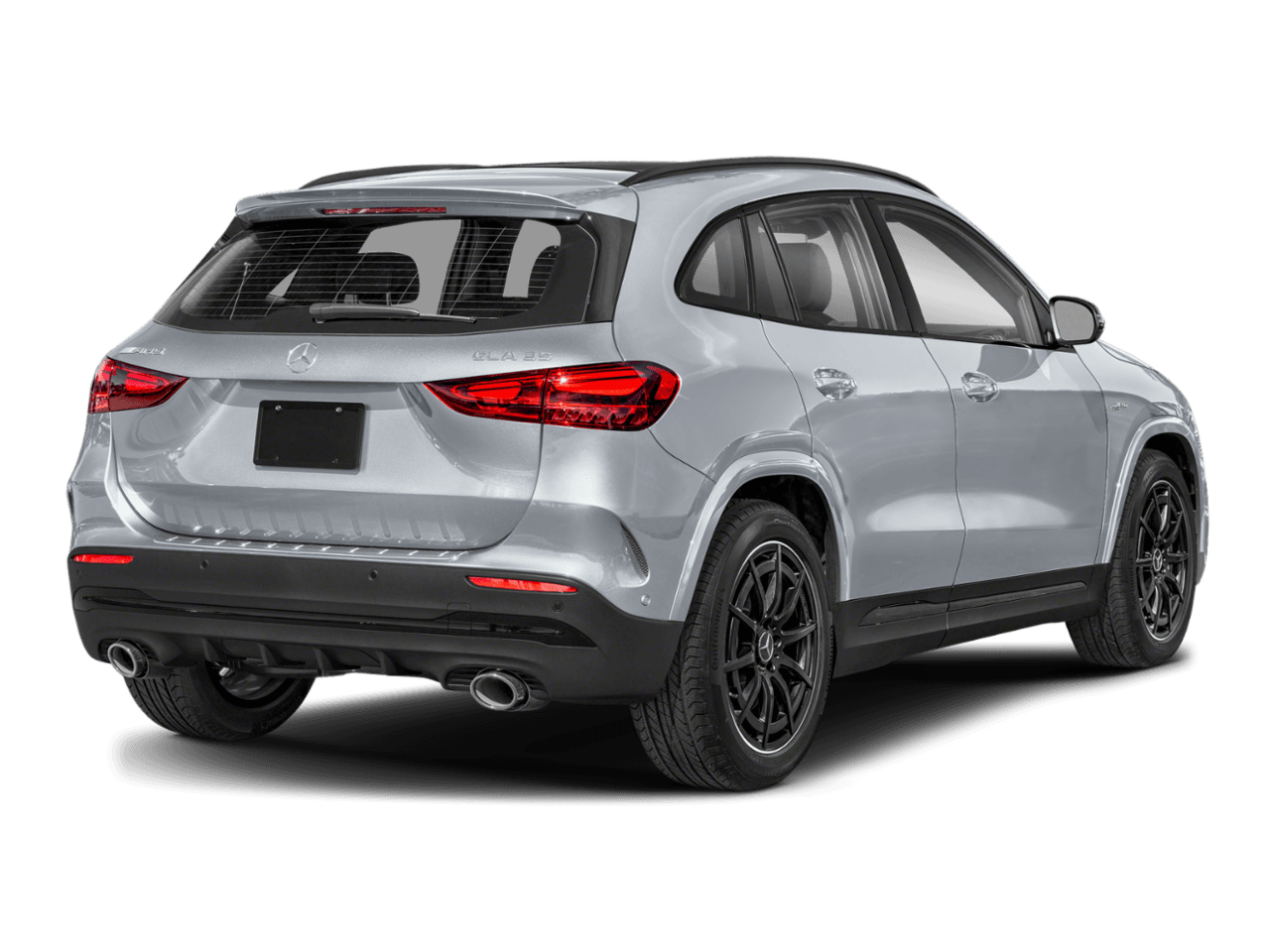 2026 Mercedes-Benz GLA AMG GLA 35 - Rear 3/4, facing to the right
