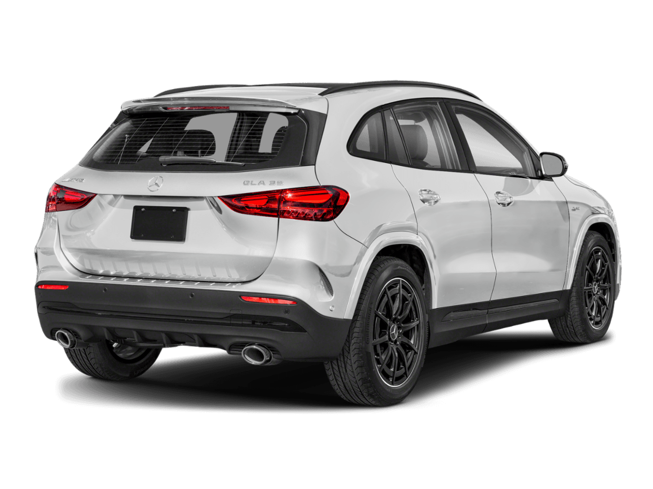 2026 Mercedes-Benz GLA AMG GLA 35 - Rear 3/4, facing to the right