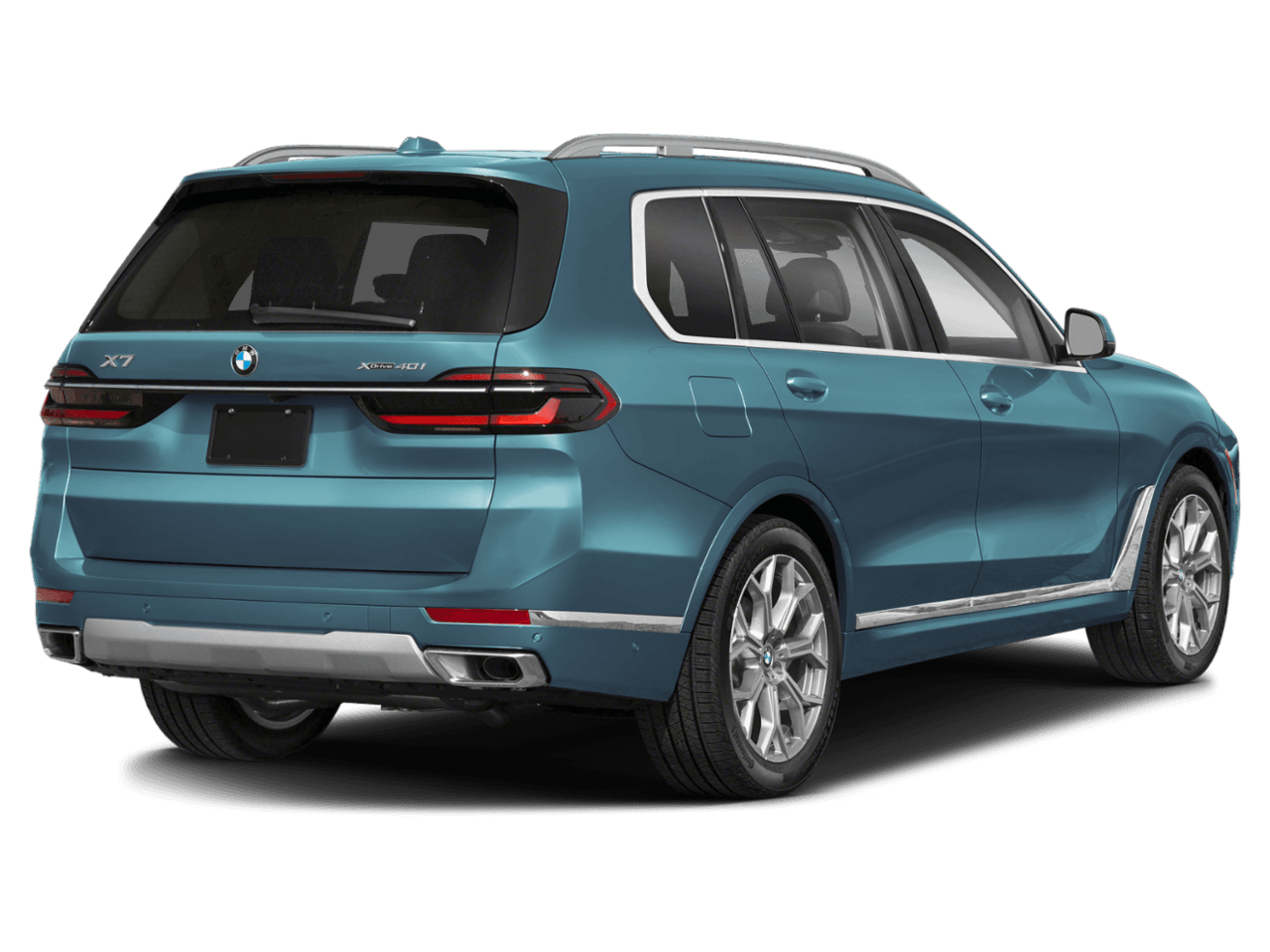 2026 BMW X7 xDrive40i - Rear 3/4, facing to the right