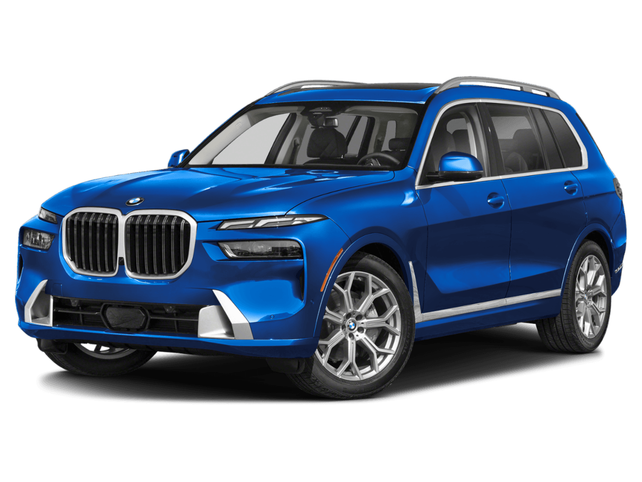 2026 BMW X7 M60i - Front 3/4, facing to the left