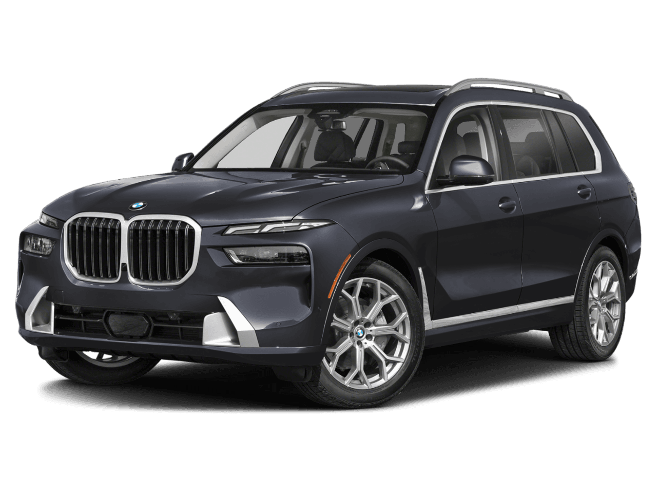2026 BMW X7 M60i - Front 3/4, facing to the left