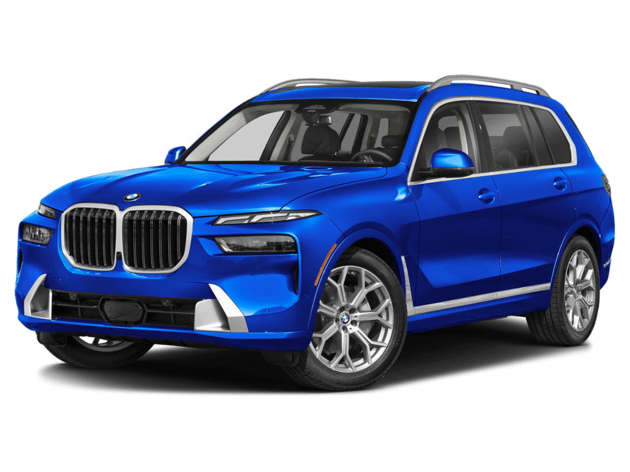 2026 BMW X7 M60i - Front 3/4, facing to the left