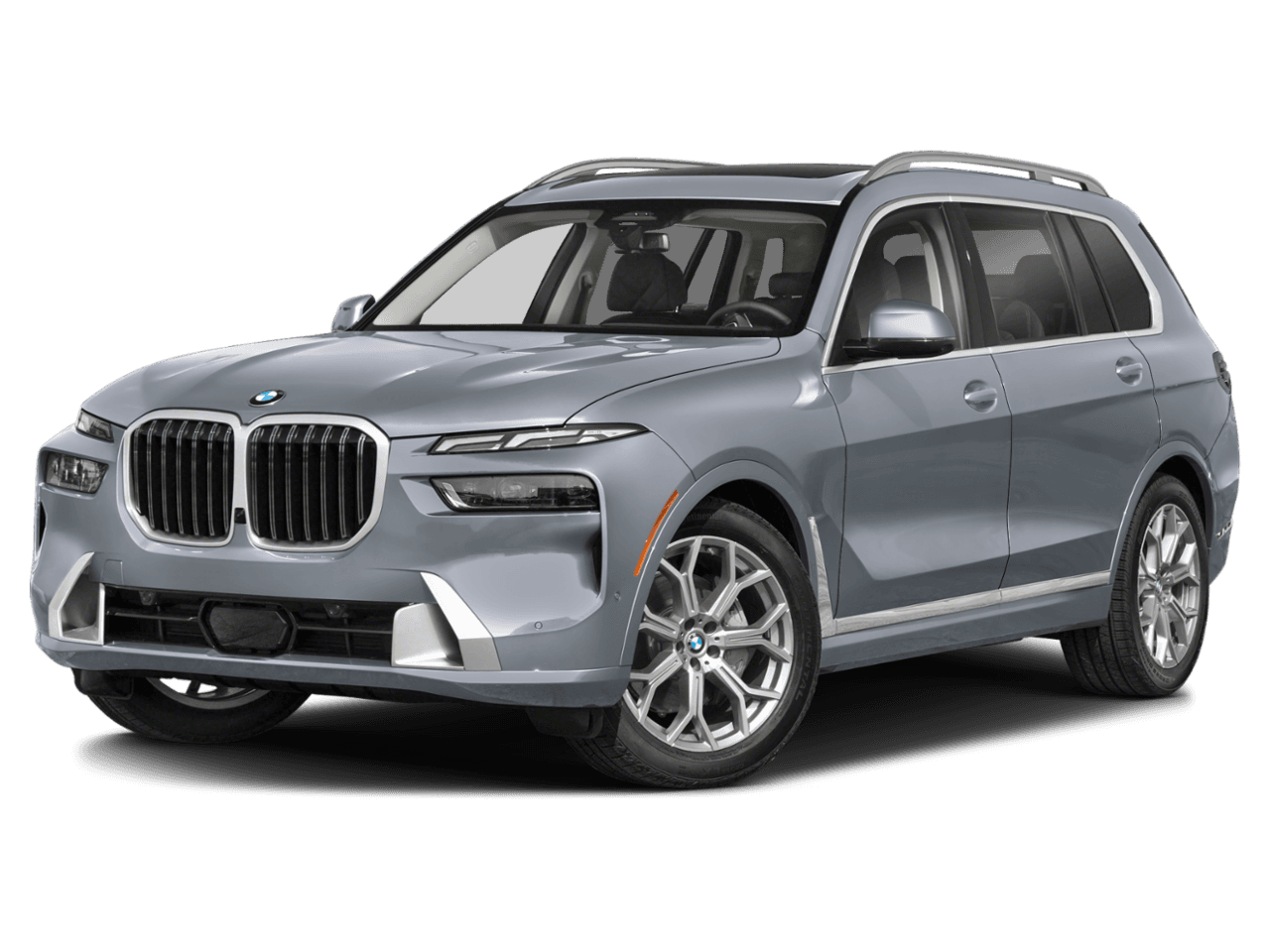 2026 BMW X7 M60i - Front 3/4, facing to the left