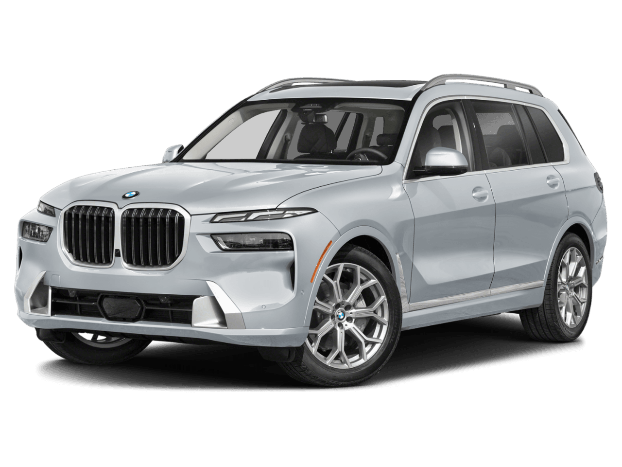 2026 BMW X7 M60i - Front 3/4, facing to the left