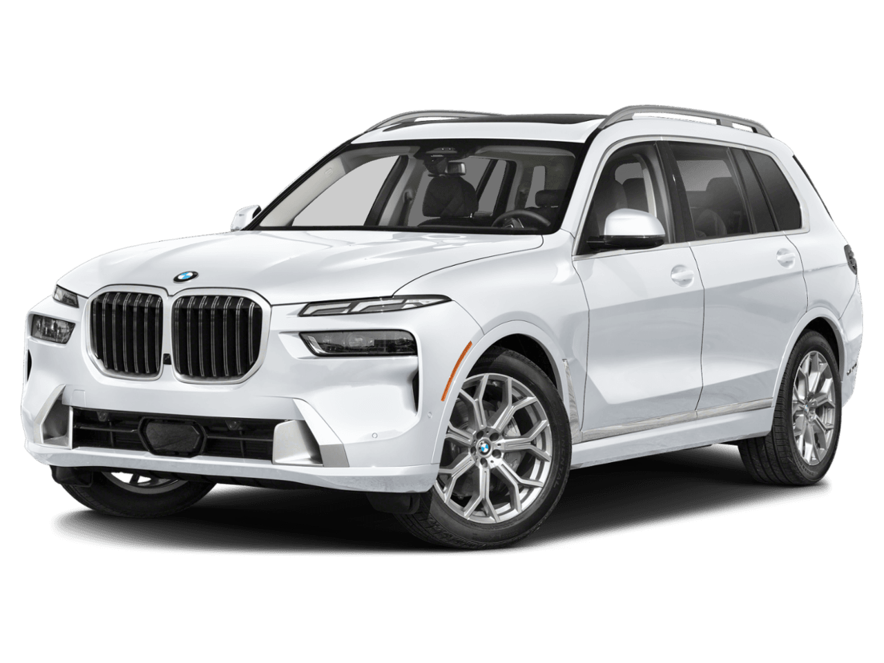 2026 BMW X7 M60i - Front 3/4, facing to the left