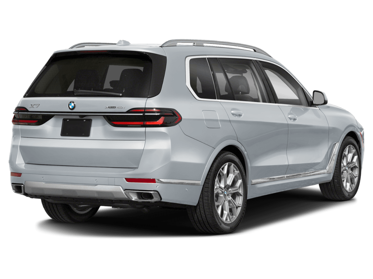 2026 BMW X7 M60i - Rear 3/4, facing to the right