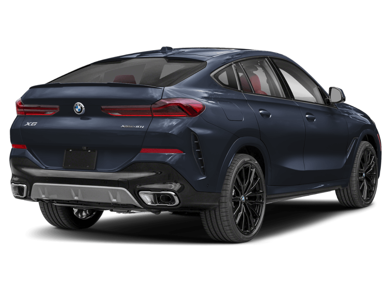 2026 BMW X6 xDrive40i - Rear 3/4, facing to the right
