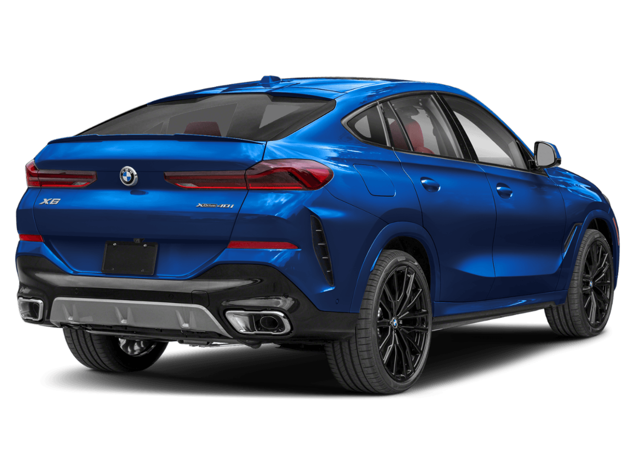 2026 BMW X6 xDrive40i - Rear 3/4, facing to the right