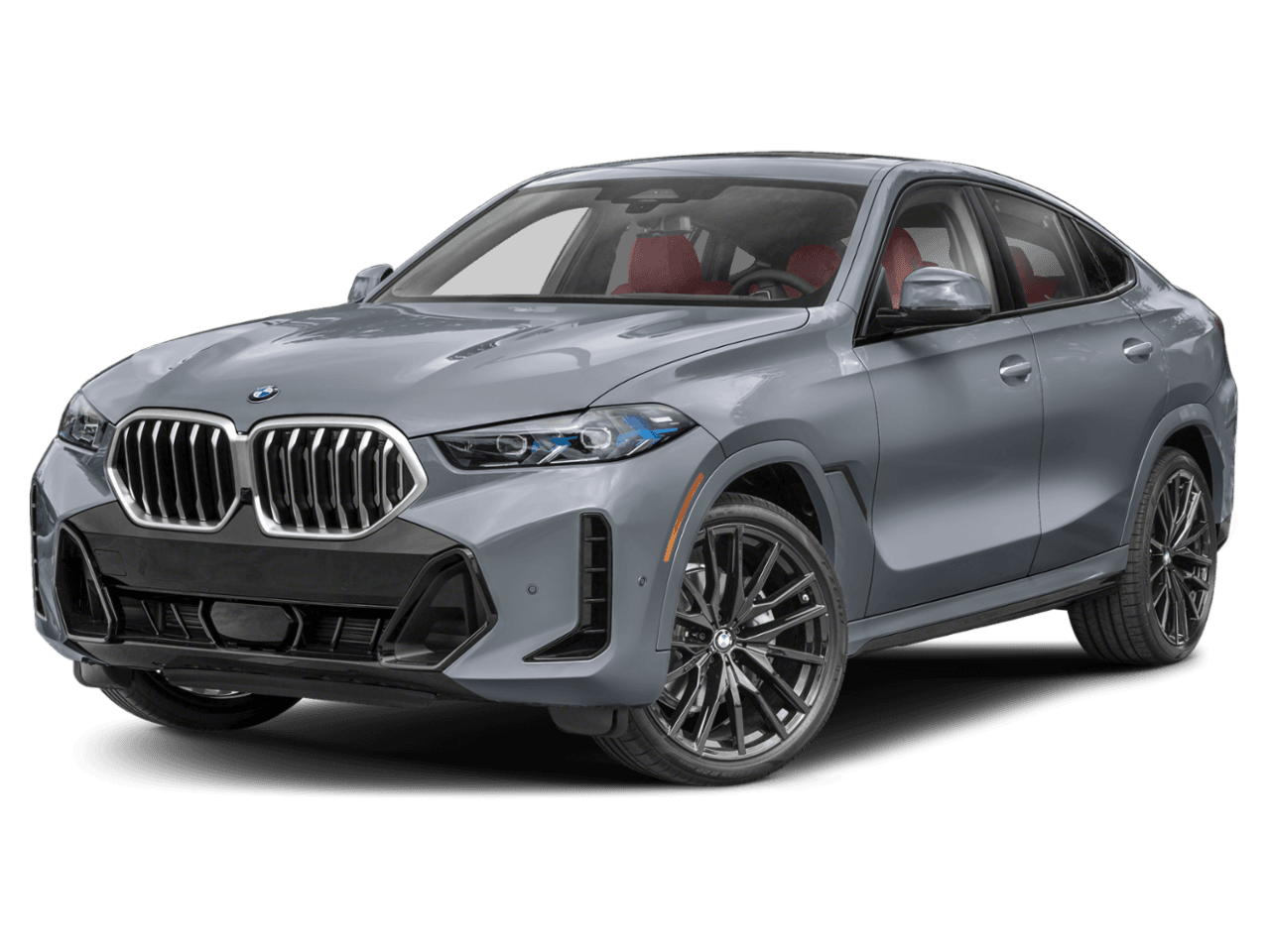 2026 BMW X6 M60i - Front 3/4, facing to the left
