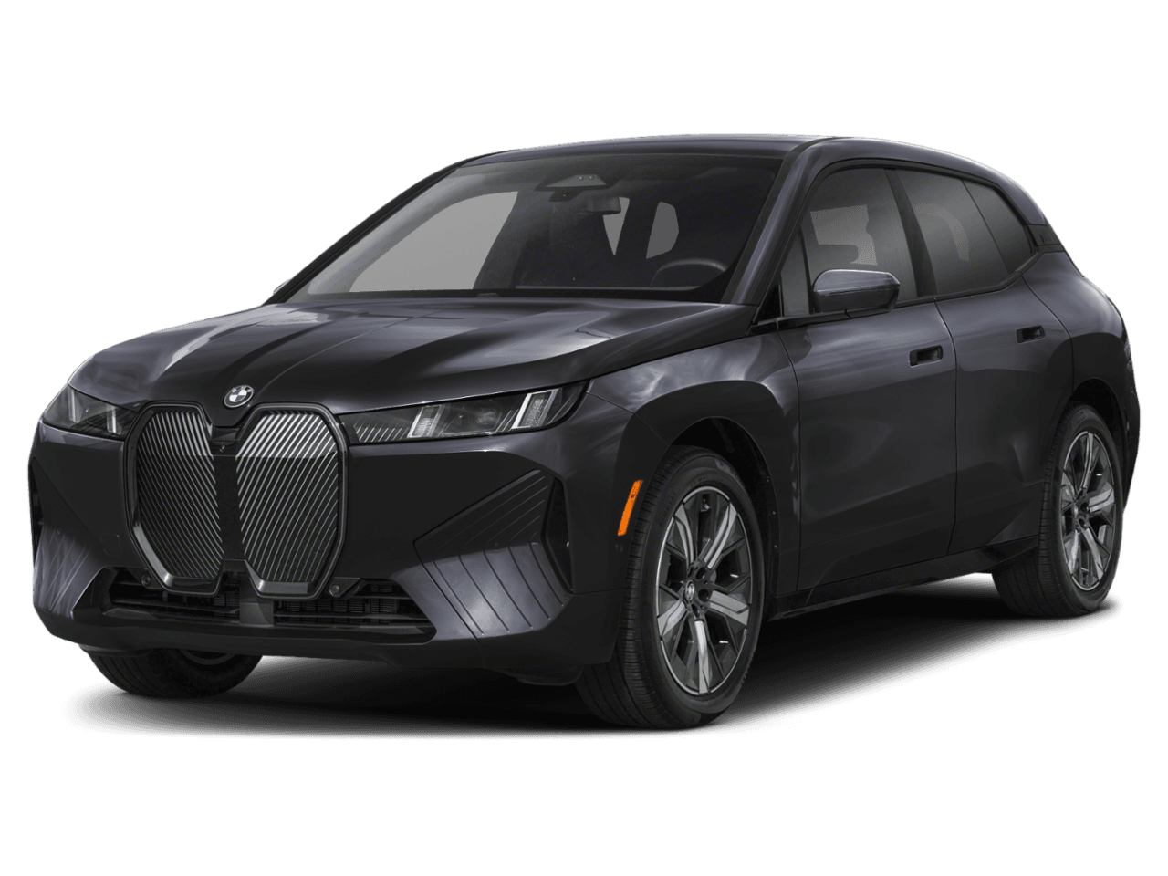 2026 BMW iX xDrive45 - Front 3/4, facing to the left