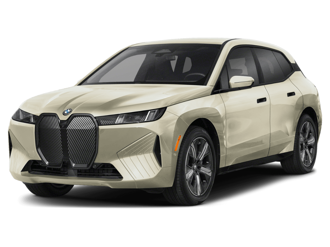 2026 BMW iX xDrive45 - Front 3/4, facing to the left