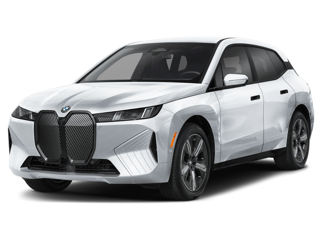 2026 BMW iX xDrive45 - Front 3/4, facing to the left