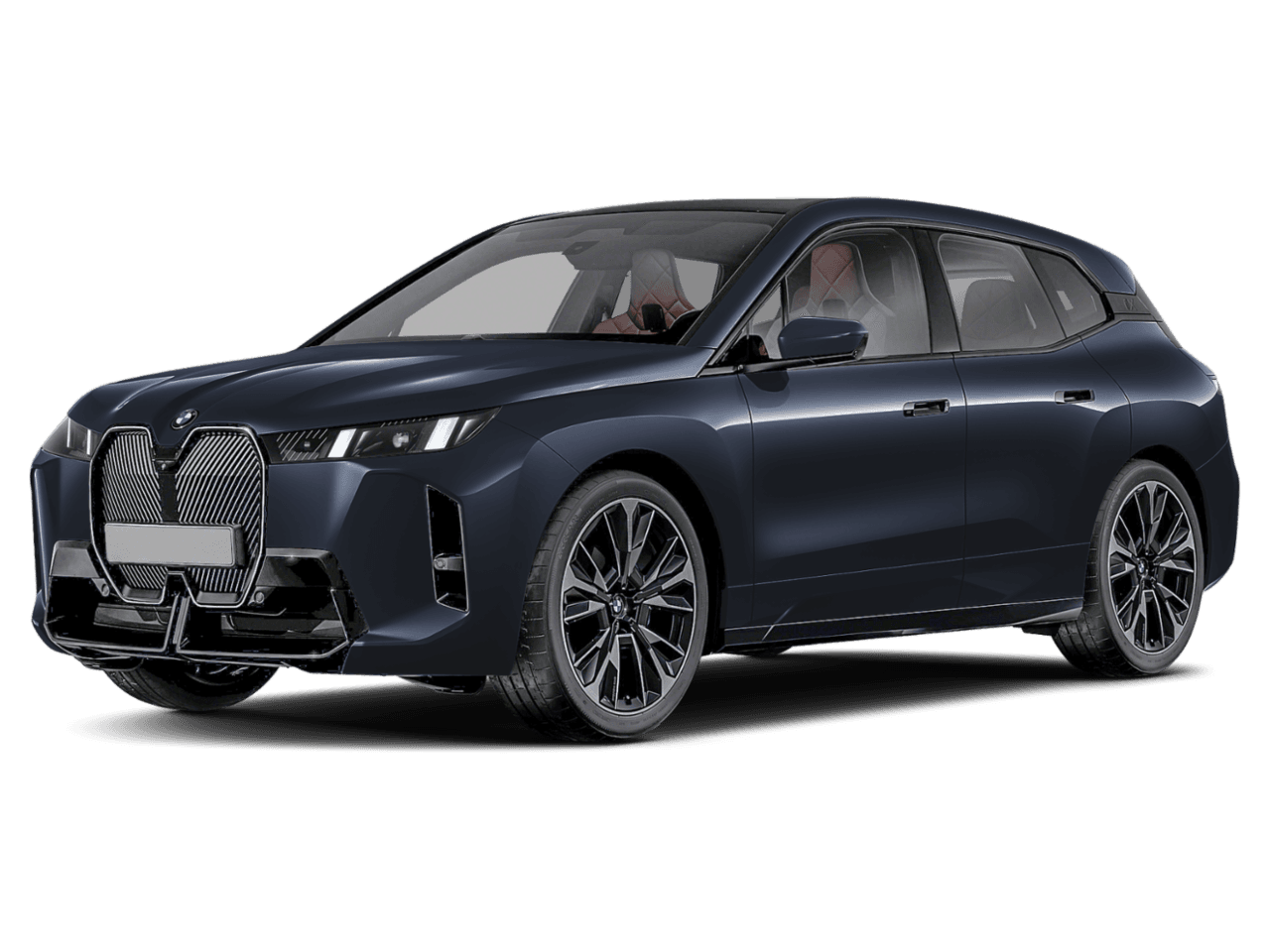 2026 BMW iX xDrive60 - Front 3/4, facing to the left