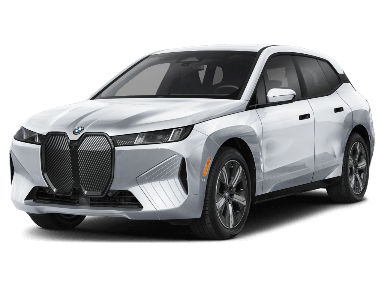 2026 BMW iX xDrive60 - Front 3/4, facing to the left